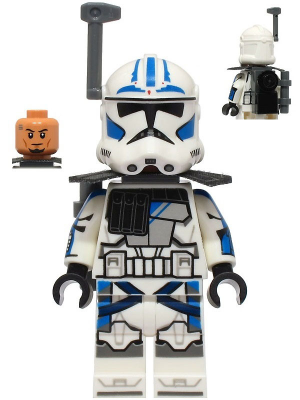 Lego, Minifigure, Star Wars, Clone ARC Trooper Fives, 501st Legion (Phase 2), sw1329