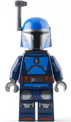 Lego, Minifigure, Star Wars, Mandalorian Warrior, SW1345