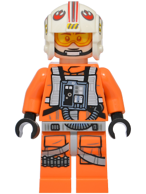 Lego, Minifigure, Star Wars, Luke Skywalker - SMART Minifigure, Pilot Suit, sw1505
