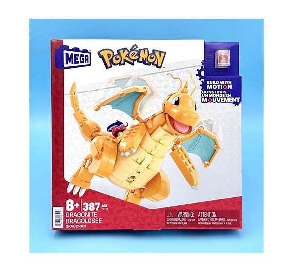 Mega Block, Set, Sealed, Pokemon,  Dragonite, HKT25