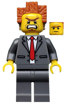 Lego, Minifigure, Collectible, The Lego Movie, President Business, TLM002