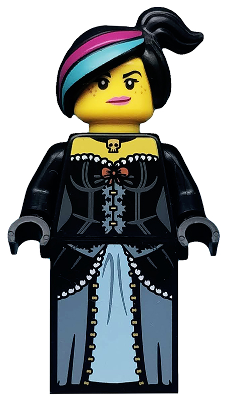Lego, Minifigure, Collectible, The Lego Movie, Wild West Wyldstyle, TLM004