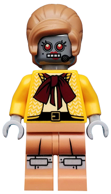 Lego, Minifigure, The Lego Movie,  Velma Staplebot, TLM011