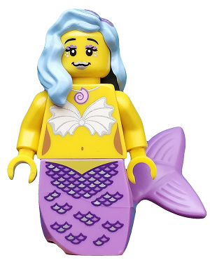 Lego, Minifigure, The Lego Movie, Marsha Queen of the Mermaids, TLM016