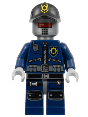 Lego, Minifigure, The Lego Movie,  Robo SWAT Cap, tlm025