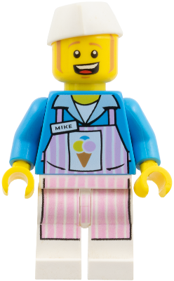 Lego, Minifigure, The Lego Movie, Ice Cream Mike, TLM031