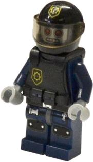 Lego, Minifigure, The Lego Movie, Robo SWAT, TLM060