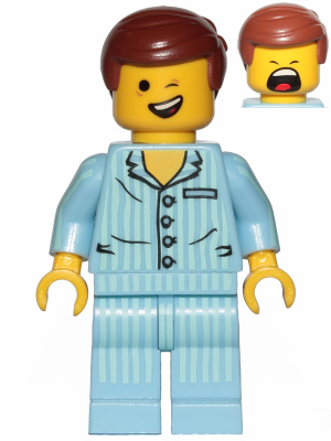 Lego, Minifigure, The Lego Movie, Emmet - Pajamas, TLM061