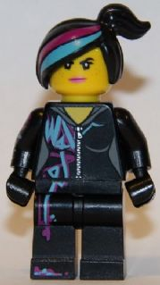 Lego, Minifigure, The Lego Movie, Lucy Wyldstyle, Closed Mouth, TLM083