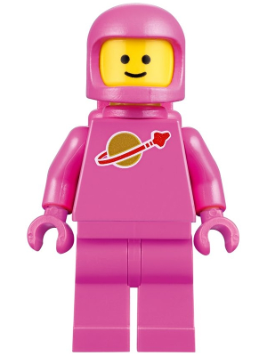 Lego, Minifigure, The Lego Movie, Classic Space - Dark Pink with Air Tanks and Updated Helmet (Lenny), TLM108