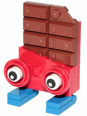 Lego, Minifigure, The Lego Movie 2, Chocolate Bar, TLM128