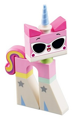 Lego, Minifigure, The Lego Movie, Unikitty, Disco Kitty, TLM140