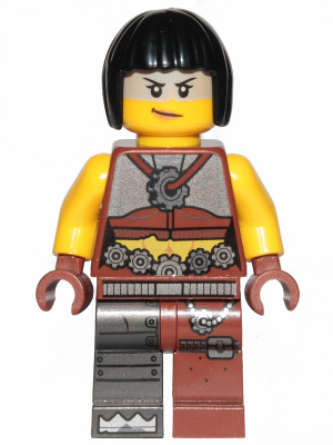 Lego, Minifigure, The Lego Movie, Sharkira - Hair, TLM170