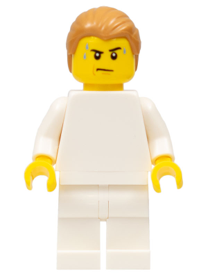 Lego, Minifigure, The LEGO Store, LEGO Brand Store Male, Plain White (no back printing) {Leeds}, tls077