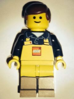 Lego, Minifigure, Lego Brand Store, LEGO Employee, Male with Apron, TLS087