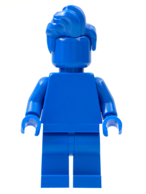 Lego, Minifigure, LEGO Brand, LEGO Brand Store, Everyone is Awesome Blue, Monochrome, TLS106