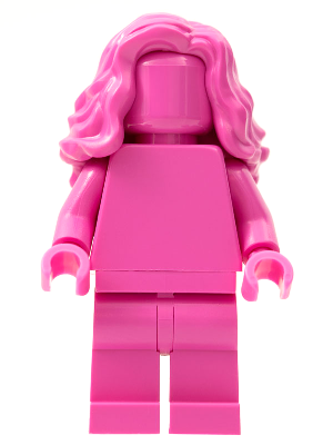 Lego, Minifigure, LEGO Brand, LEGO Brand Store, Everyone is Awesome, Dark Pink, Monochrome, TLS110