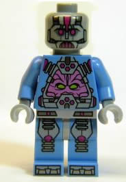 Lego, Minifigure, Teenage Mutant Ninja Turtles, The Kraang - Medium Blue Exo-Suit Body, TNT022