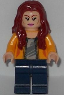 Lego, Minifigure, Teenage Mutant Ninja Turtles, April O'Neil - Hair Down, tnt046