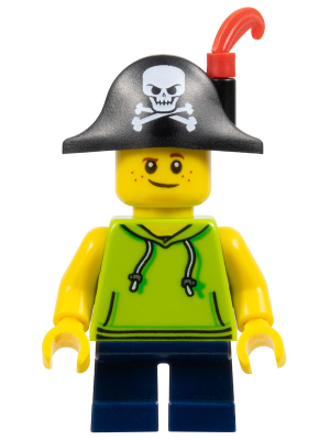 Lego, Minifigure, City, Town, Pirate Boy, TWN342