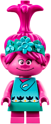 Lego, Minifigure, Trolls World Tour, Poppy, TWT002