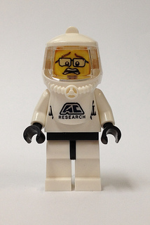 Lego, Minifigure, Ultra Agents, Astor City Scientist, UAGT014