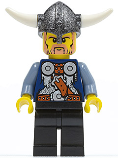 Lego, Minifigure, Vikings, Viking Warrior 2b, VIK016