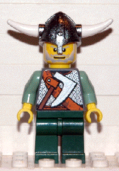 Lego, Minifigure, Vikings, Viking Warrior 3b, VIK020