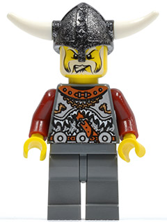 Lego, Minifigure, Vikings, Viking Warrior 5e, VIK025