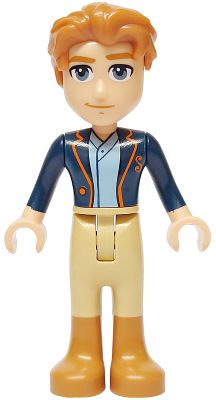 Lego, Minifigure, Friends, Wicked, Fiyero - Mini Doll, Dark Blue Jacket, wck010