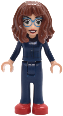 Lego, Minifigure, Wednesday, Marilyn Thornhill (Professor), wed007