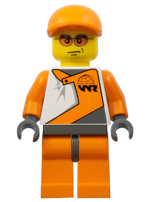 Lego, Minifigure, World Racers, Official 2, WR015