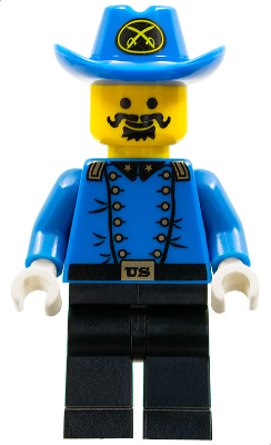 Lego, Minifigure, Wild West, Cowboys, Cavalry General, WW001