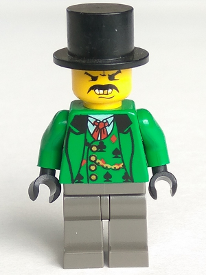 Lego, Minifigure, Wild West, Cowboys, Bandit 3 (Dewey Cheatum), WW010