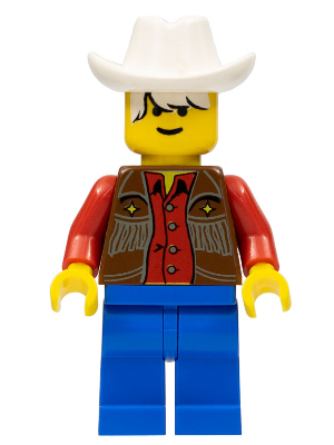 Lego, Minifigure, Wild West, Cowboys, Deputy (Zack), WW012