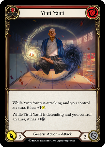 Yinti Yanti (Red) [U-MON290-RF] (Monarch Unlimited)  Unlimited Rainbow Foil