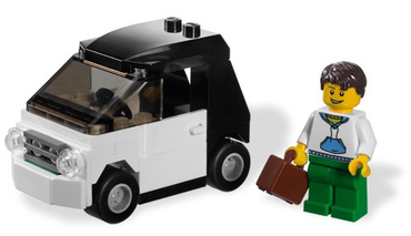 Lego, Set, Opened, City, Small Car, 3177