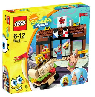 Lego, Set, Sealed Product, SpongeBob SquarePants, Krusty Krab Adventures, 3833