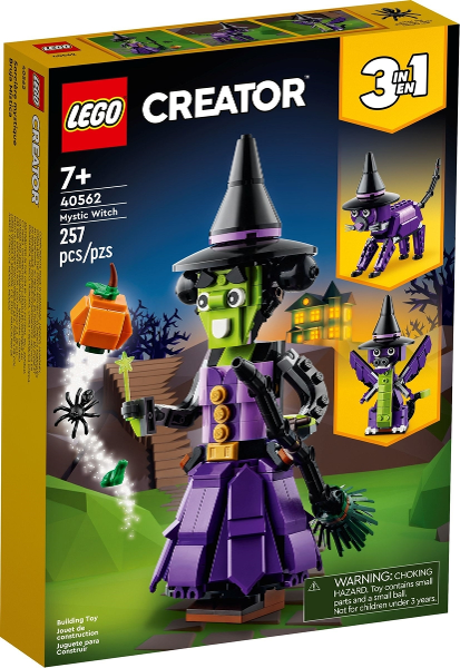 Lego, Set, Opened, Creator, 3 in 1, Mystic Witch, 40562