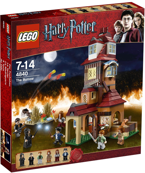 Lego, Set, Sealed, Harry Potter, Half-Blood Prince, The Burrow, 4840