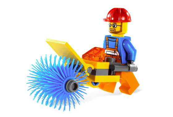 Lego, Set, City, Street Cleaner, 5620