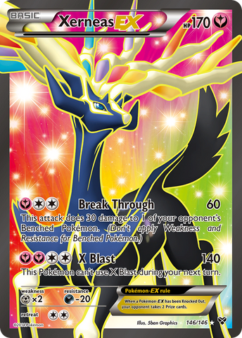 Xerneas EX (146/146) [XY: Base Set]