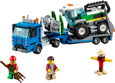 Lego, Set, Opened, City, Harvester Transport, 60223