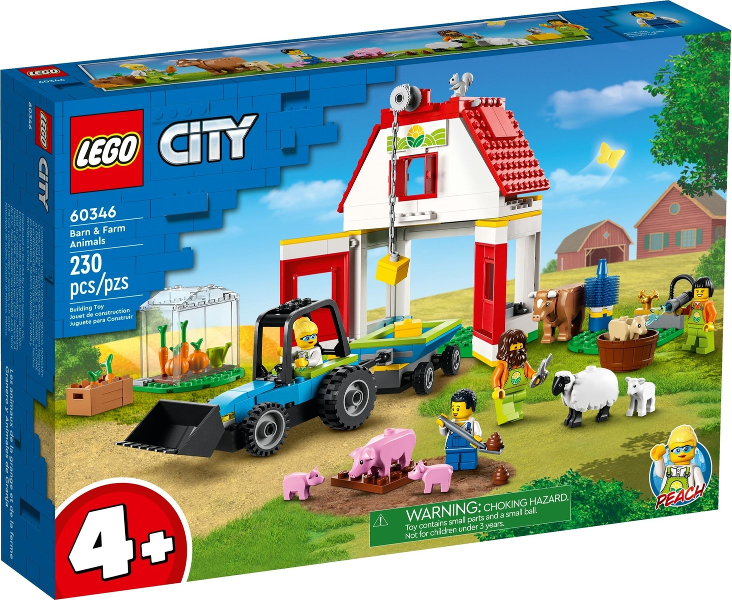 Lego, Set, Sealed, City, Farm, Barn & Farm Animals, 60346