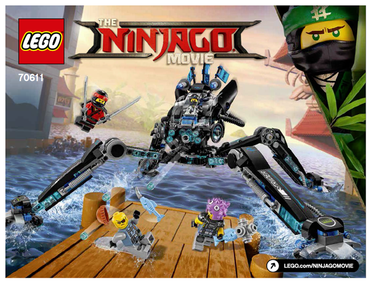 Lego, Instructions Only, Ninjago movie, 70611