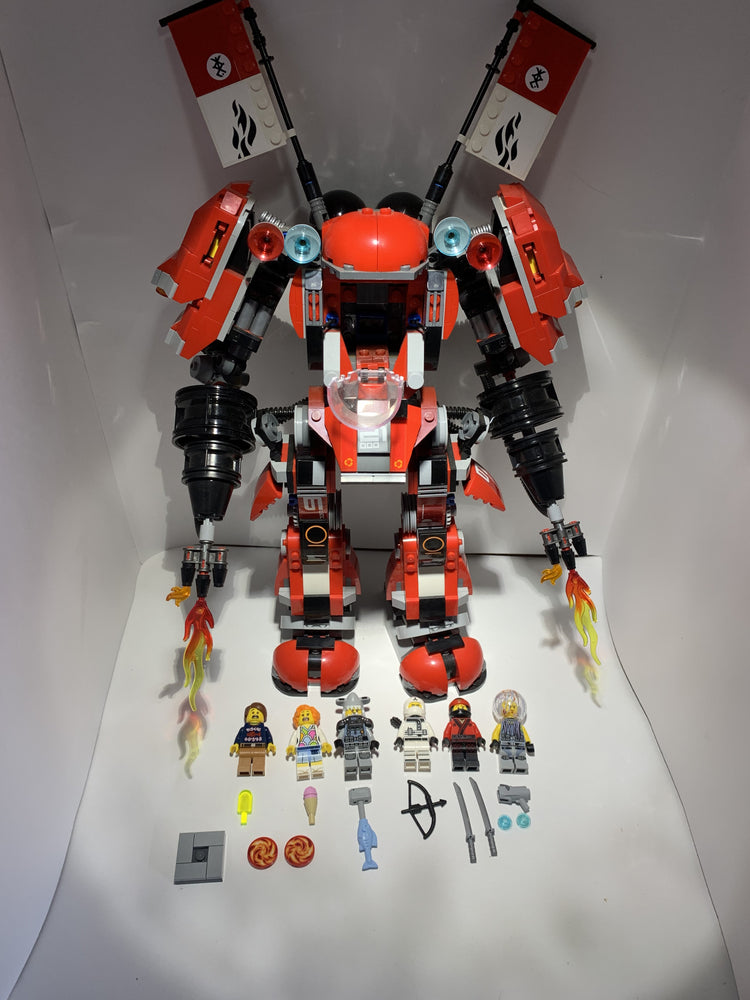 LEGO, Set, Opened, Ninjago, Ninjago Movie, The Fire Mech, 70615