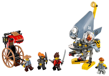 LEGO, Set, Opened, Ninjago, NINJAGO MOVIE, Piranha Attack, 70629