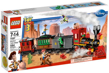 Lego, Set, Sealed, Disney, Toy Story 3, Western Train Chase, 7597