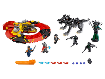 Lego, Set, Marvel, Thor Ragnarok, The Ultimate Battle for Asgard, 76084