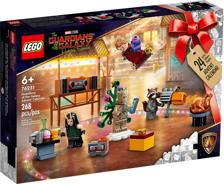 Lego, Marvel's, The Guardians of the Galaxy, Holiday Special, Advent Calendar, 76231